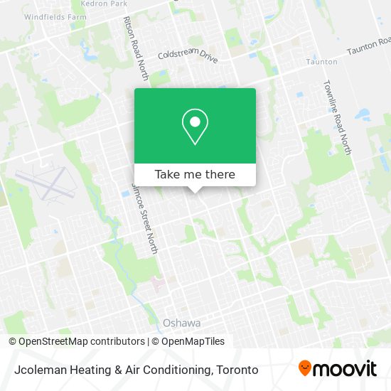 Jcoleman Heating & Air Conditioning map