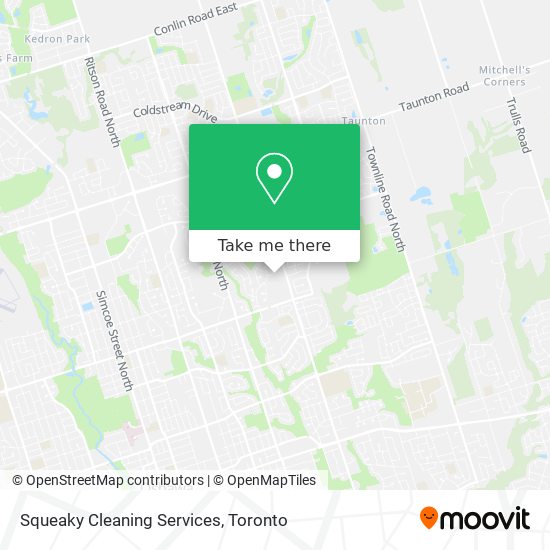 Squeaky Cleaning Services map