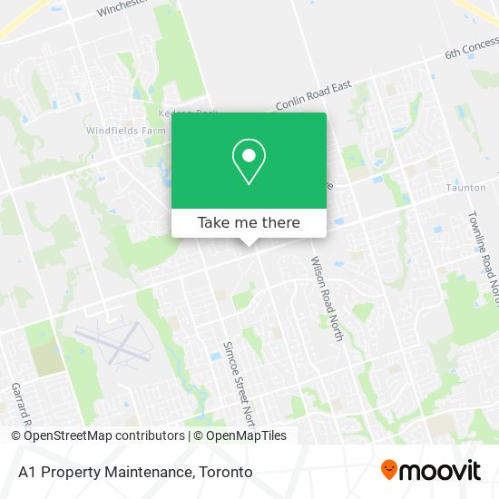 A1 Property Maintenance map