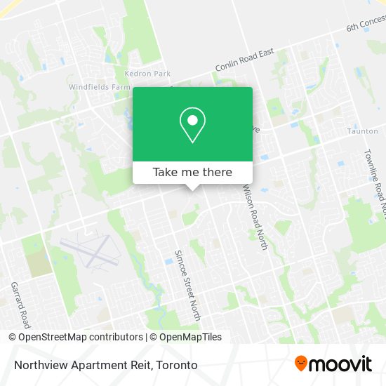 Northview Apartment Reit map