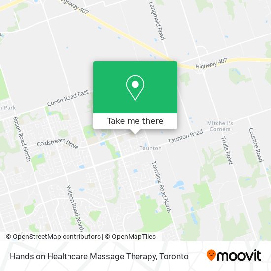 Hands on Healthcare Massage Therapy plan