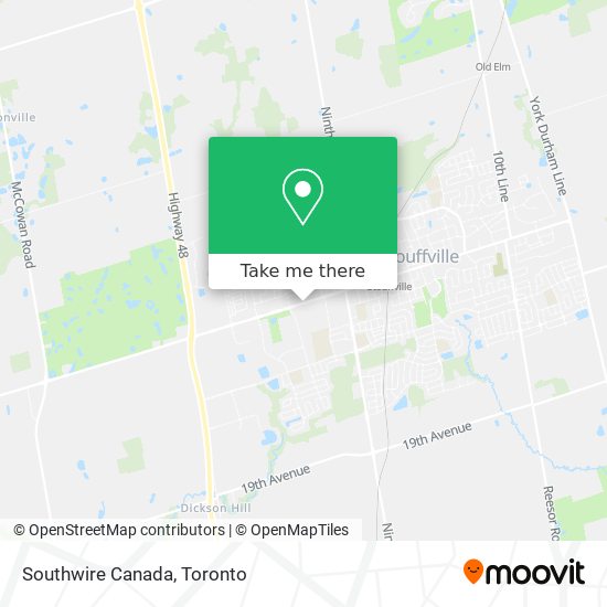 Southwire Canada map