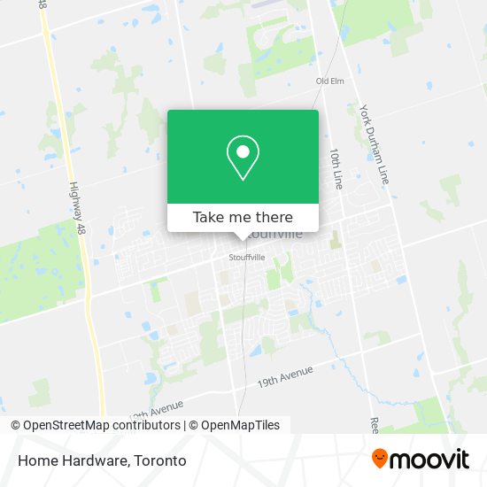 Home Hardware map