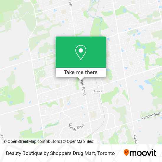 Beauty Boutique by Shoppers Drug Mart plan