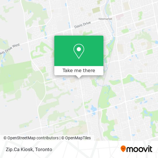 Zip.Ca Kiosk map