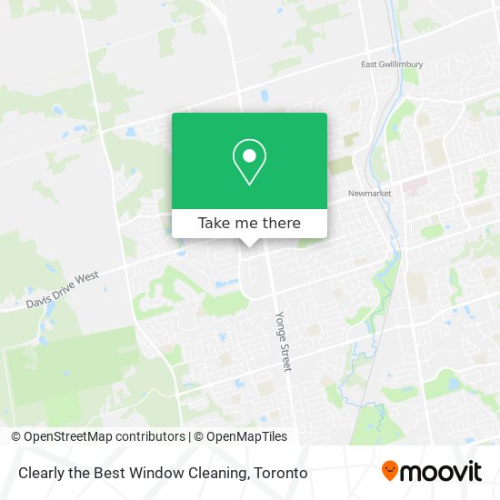 Clearly the Best Window Cleaning map