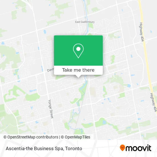 Ascentia-the Business Spa map