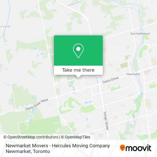 Newmarket Movers - Hercules Moving Company Newmarket plan