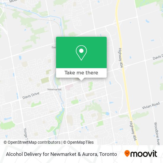 Alcohol Delivery for Newmarket & Aurora plan