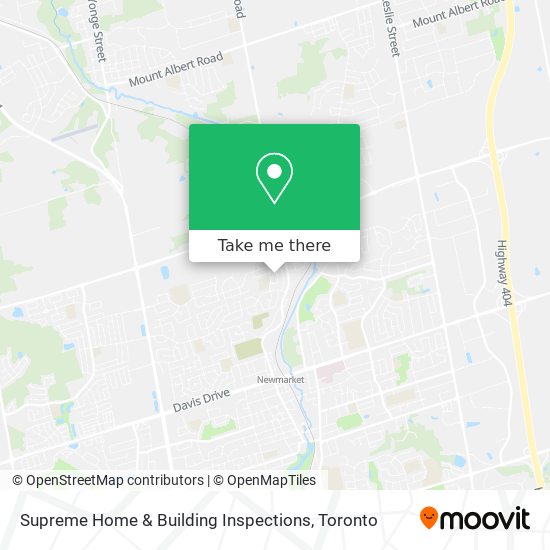 Supreme Home & Building Inspections map