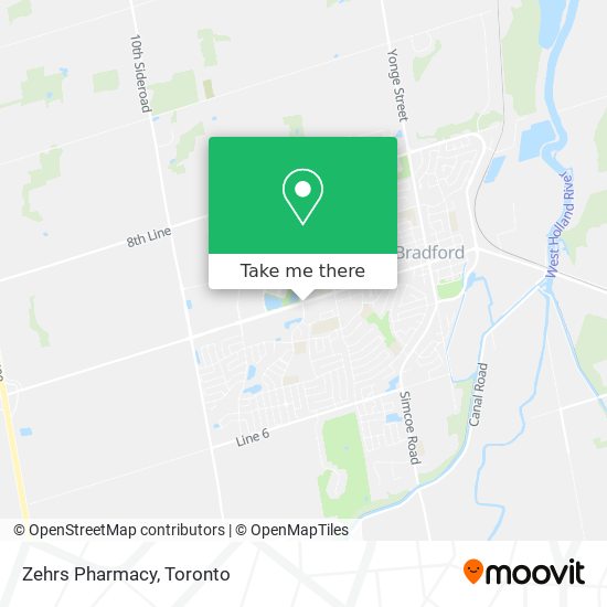 Zehrs Pharmacy map