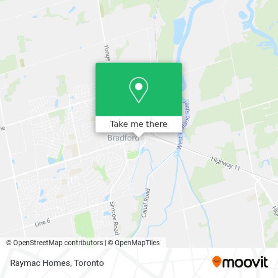 Raymac Homes map