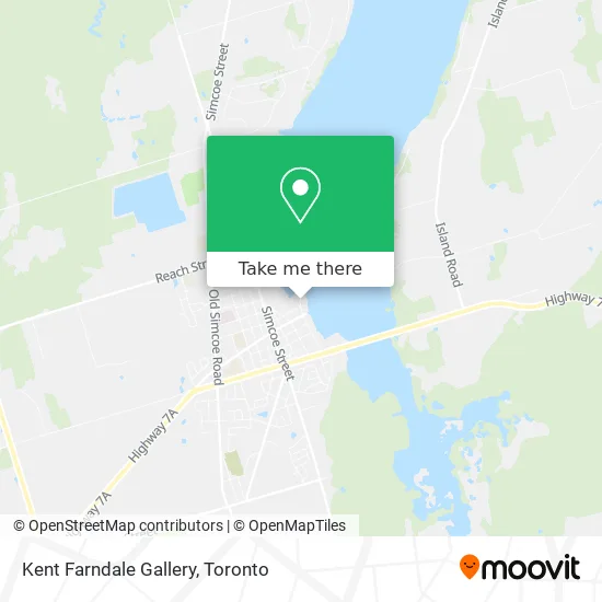 Kent Farndale Gallery map