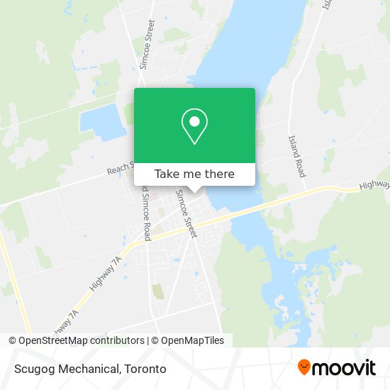 Scugog Mechanical map