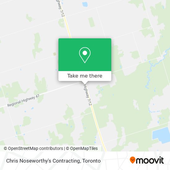 Chris Noseworthy's Contracting map