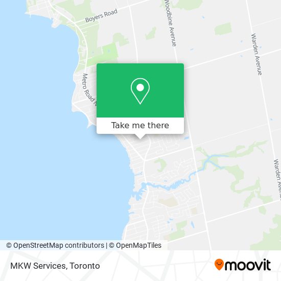 MKW Services map
