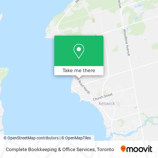 Complete Bookkeeping & Office Services map