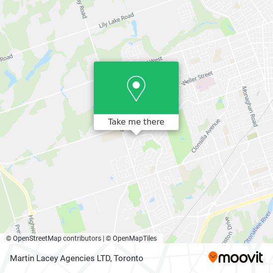 Martin Lacey Agencies LTD map