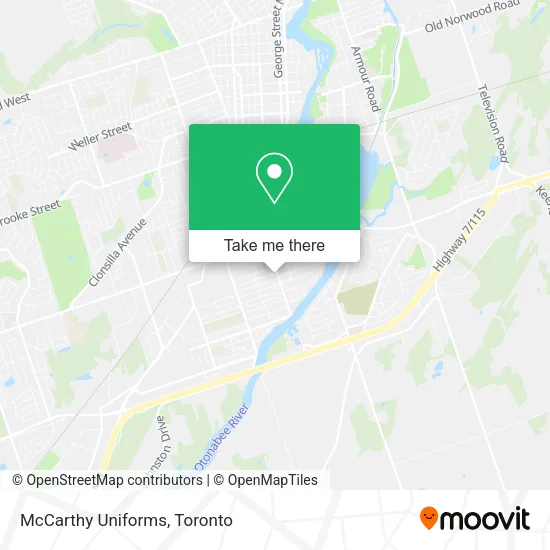 McCarthy Uniforms map