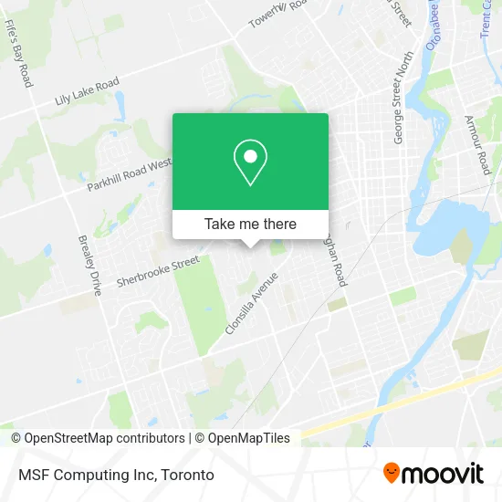 MSF Computing Inc map