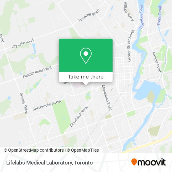Lifelabs Medical Laboratory map