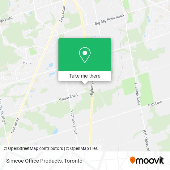 Simcoe Office Products plan