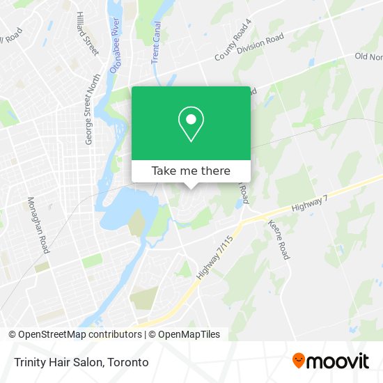 Trinity Hair Salon plan