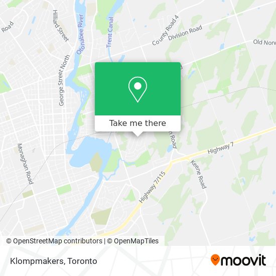 Klompmakers map