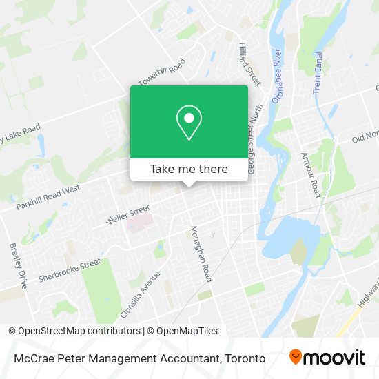 McCrae Peter Management Accountant map