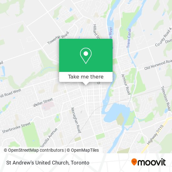 St Andrew's United Church map