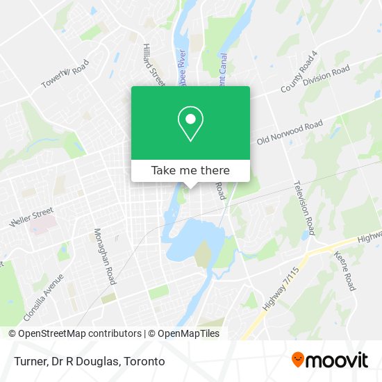 Turner, Dr R Douglas map