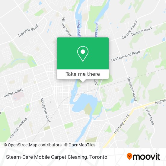 Steam-Care Mobile Carpet Cleaning map