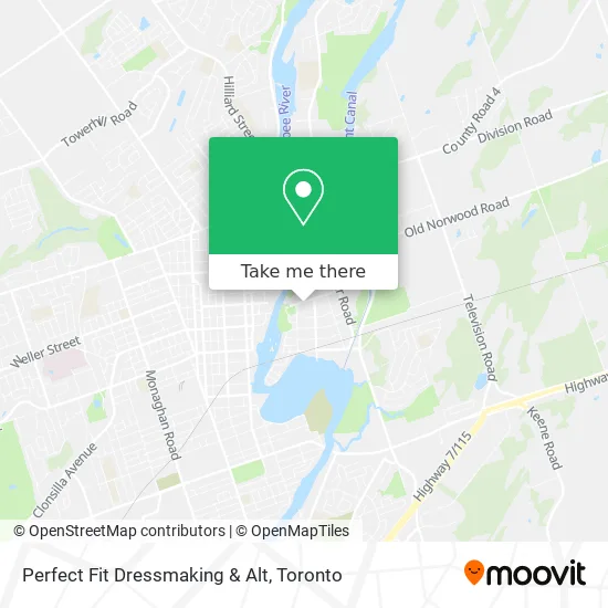 Perfect Fit Dressmaking & Alt map