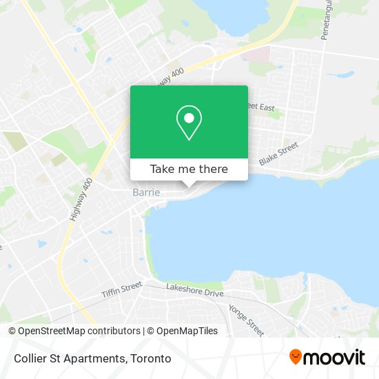 Collier St Apartments map