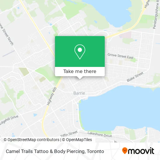 Camel Trails Tattoo & Body Piercing map