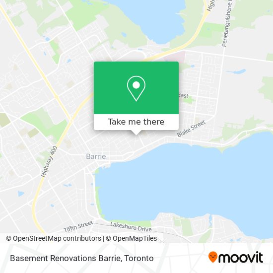 Basement Renovations Barrie map