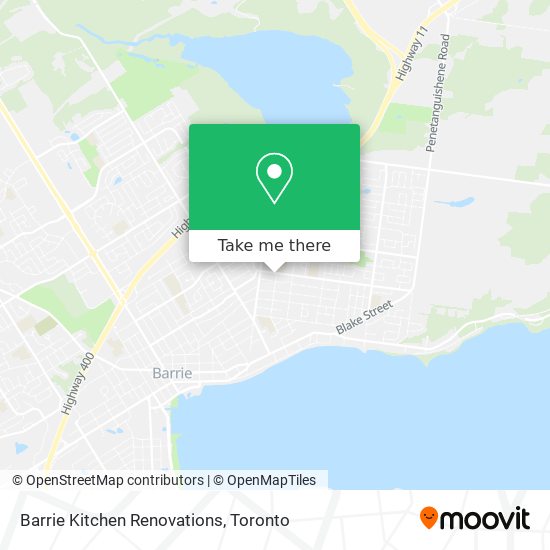 Barrie Kitchen Renovations map