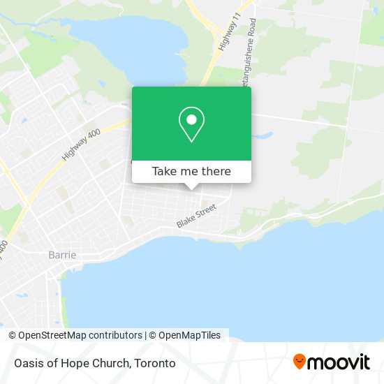 Oasis of Hope Church map