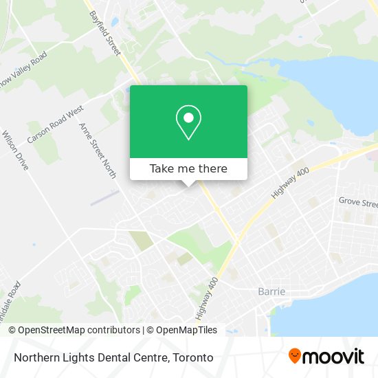 Northern Lights Dental Centre map