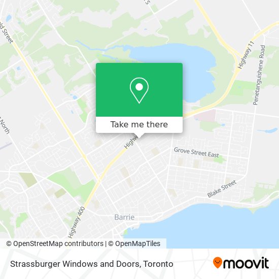 Strassburger Windows and Doors map