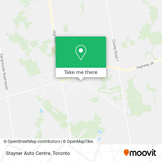 Stayner Auto Centre map