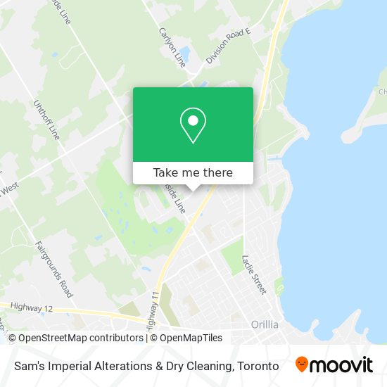 Sam's Imperial Alterations & Dry Cleaning map