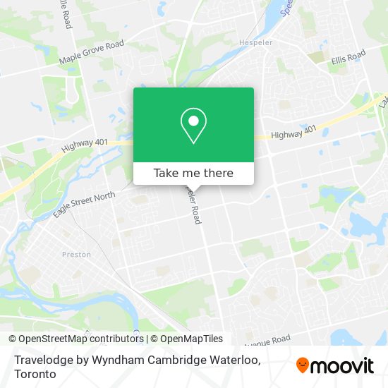 Travelodge by Wyndham Cambridge Waterloo plan