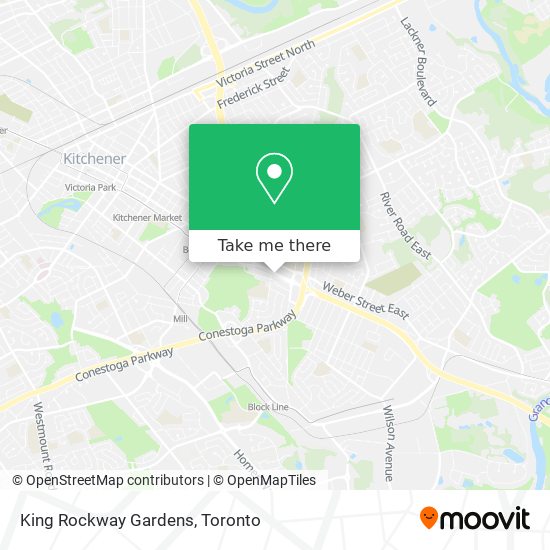 King Rockway Gardens map