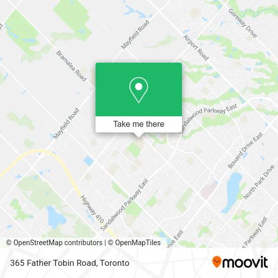 365 Father Tobin Road map