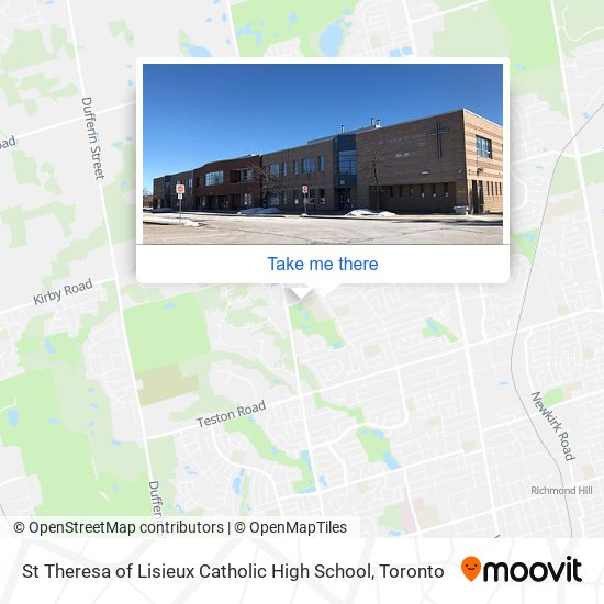 St Theresa of Lisieux Catholic High School plan