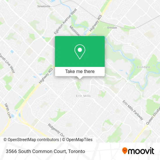 3566 South Common Court map