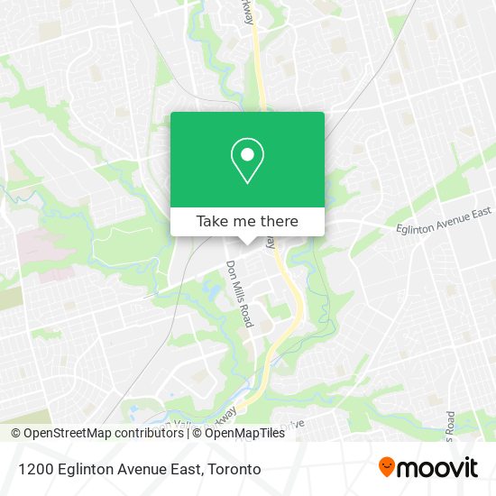 1200 Eglinton Avenue East plan