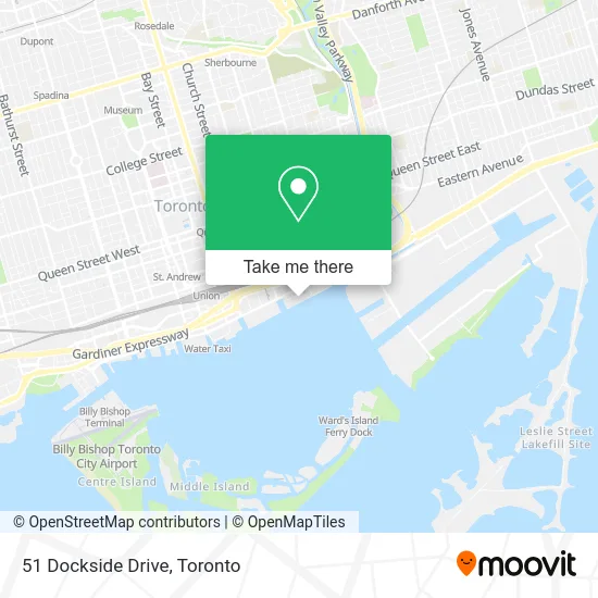 51 Dockside Drive map