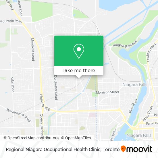 Regional Niagara Occupational Health Clinic plan